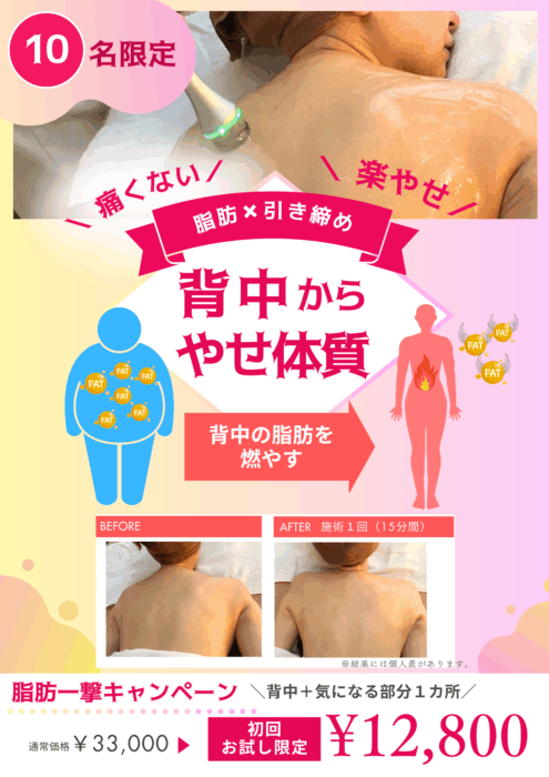 水玉ハイリフト脂肪一撃キャンペーン
